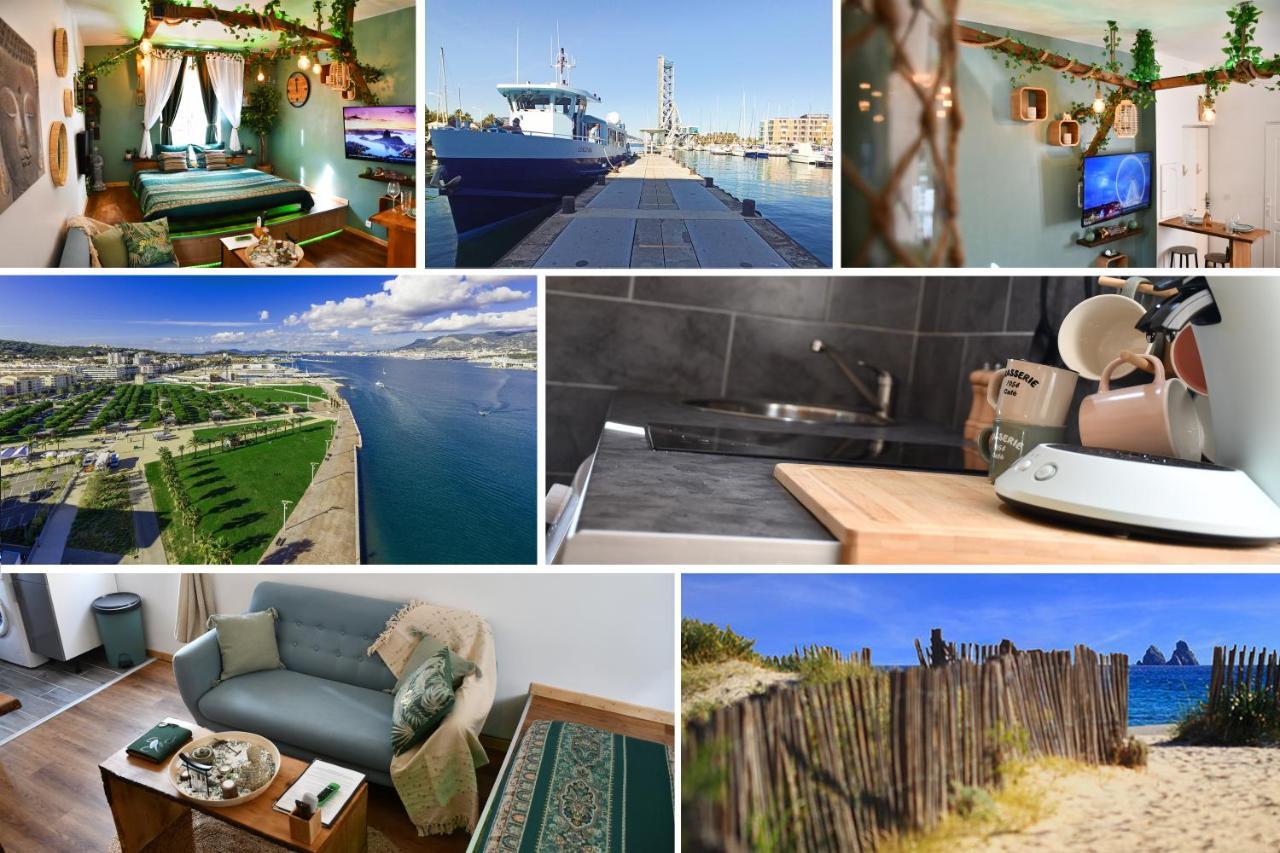 Le Patio H24,Cosy,Port,Plage,Wifi,Netflix La Seyne-sur-Mer Kültér fotó
